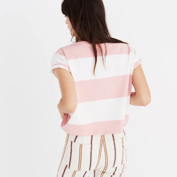 Setlist Boxy Top in Norfolk Stripe - Picture 3 of 4